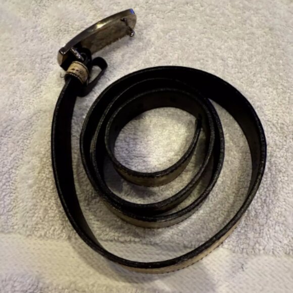 AMAZING WOMEN'S LIMITED EDITION PRADA ADJUSTABLE BUCKLE SKINS BELT - Picture 2 of 4